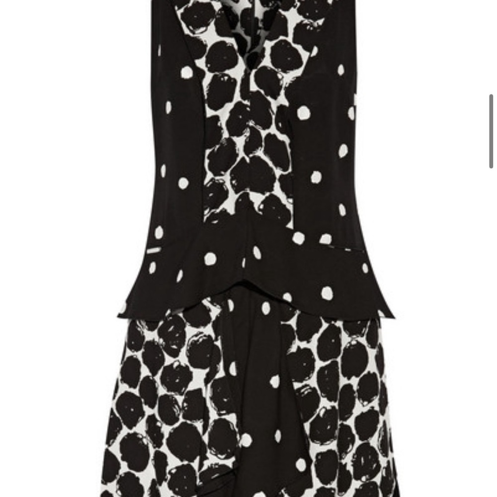 Proenza Schouler black and white spotted dress - Picture 5 of 5